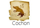 Horoscope chinois de l'année Cochon
