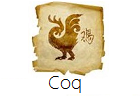 Horoscope chinois de l'année Coq
