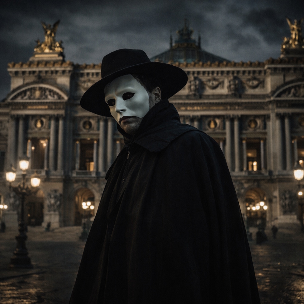 le fantome de l'opéra de paris